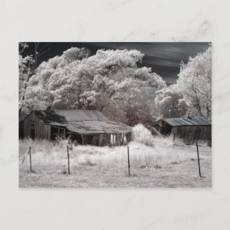 Schilderachtig Derelict Boerderij Gebouwen Briefkaart