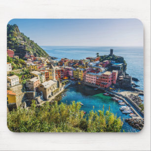 Schilderachtig dorp, Cinque Terre, Liguria, Itali Muismat