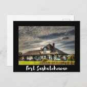 Schilderachtig Fort Saskatchewan Briefkaart (Voorkant / Achterkant)
