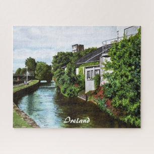 Schilderachtig Galway City Ireland Canal Uitzicht  Legpuzzel