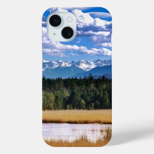 Schilderachtig gebergte Alpine Landschap Case-Mate iPhone Case (Achterkant)