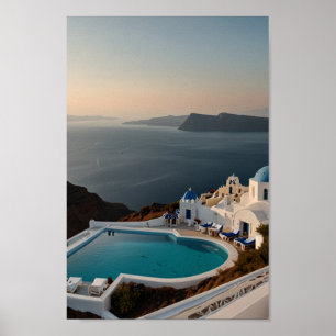 Schilderachtig Griekenland Reizen Poster