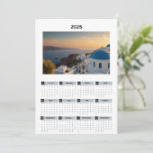 Schilderachtig Griekenland Uitzicht Kalender Programma (Staand voorkant)