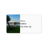 Schilderachtig Hammock Etiket (Voorkant)