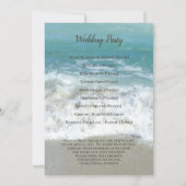 Schilderachtig harten in het zand Beach Wedding Pr (Achterkant)