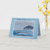 Schilderachtig heuvellandschap kaart (Gele Bloem)