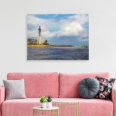 Schilderachtig Hillsboro inlaatlicht Canvas Afdruk (Insitu (Woonkamer))