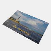 Schilderachtig Hillsboro Inlet Licht Aangepast Deurmat (Schuin)