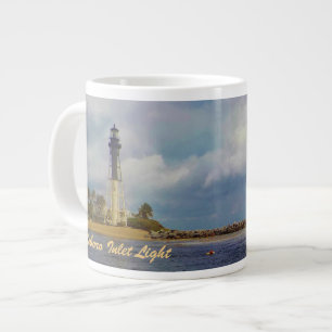 Schilderachtig Hillsboro Inlet Light Extra Grote Mok
