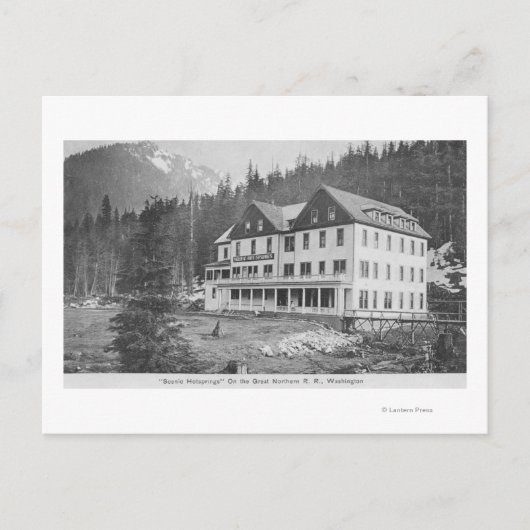 Schilderachtig Hot Sprints Bldg Briefkaart (Voorkant)