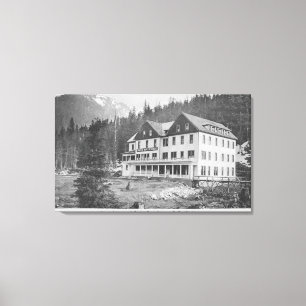 Schilderachtig Hot Sprints Bldg Canvas Afdruk