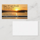 Schilderachtig Inspirerend Kerkthema Visitekaartje (Voorkant / Achterkant)