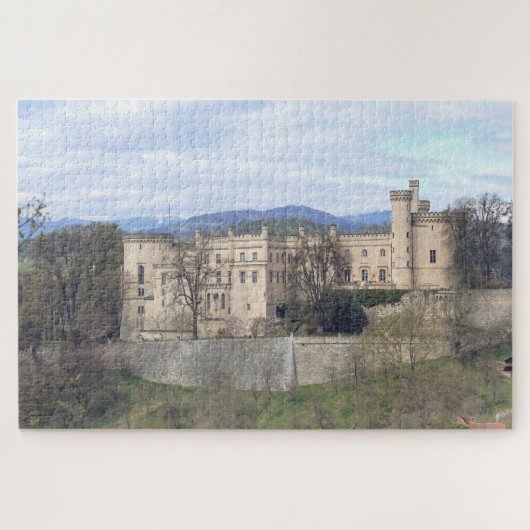 Schilderachtig kasteel Wolfsberg Legpuzzel (Horizontaal)
