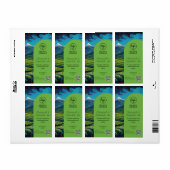 Schilderachtig Kruidenthee Product Pouch Labels (Full Sheet)