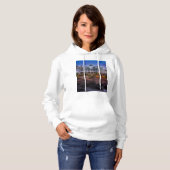 Schilderachtig kustzonsopgang Cape Neddick Maine Hoodie (Voorkant volledig)