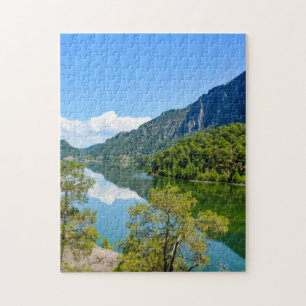 Schilderachtig Lake Foto Legpuzzel