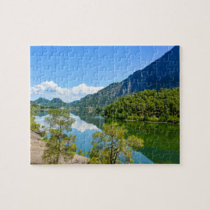 Schilderachtig Lake Foto Legpuzzel