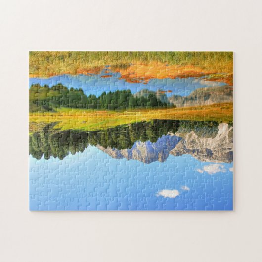 Schilderachtig Landschap Jigsaw Puzzel – Ontspanne (Horizontaal)