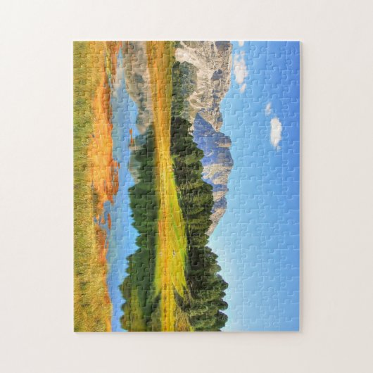 Schilderachtig Landschap Jigsaw Puzzel – Ontspanne (Verticaal)