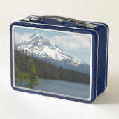 Schilderachtig landschap Mount Hood met sneeuwbede (Achterkant)