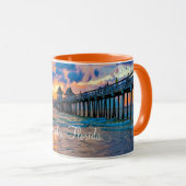 Schilderachtig landschap van Napels, Florida Mok (Voorkant rechts)