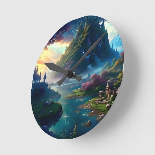 Schilderachtig Landschap Vier Ronde Klok (Hoek)