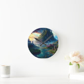 Schilderachtig Landschap Vier Ronde Klok (Huis)