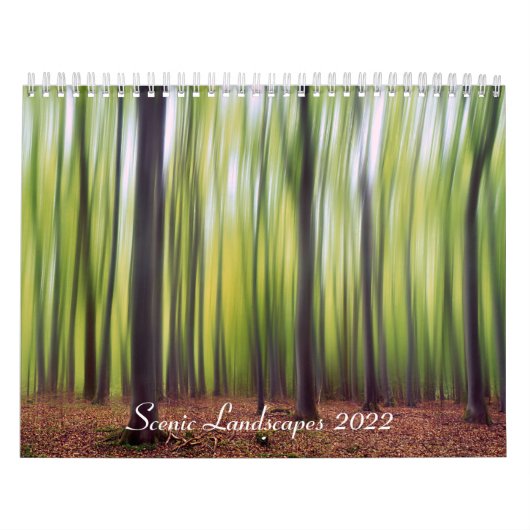Schilderachtig landschappen kalender (Hoes)