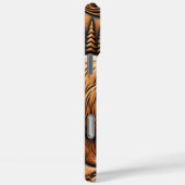 Schilderachtig Leather Beer River Scene Case-Mate iPhone Case (Achterkant / Rechts)