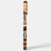 Schilderachtig lederen stijl motorfiets kunst Case-Mate iPhone case (Achterkant / Rechts)