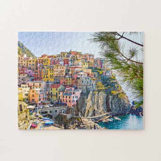 Schilderachtig ligurizomer in de bioscopen legpuzzel (Horizontaal)