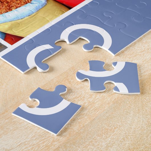 schilderachtig marrakesh legpuzzel (Zijkant)