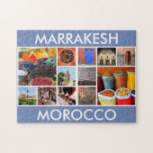 schilderachtig marrakesh legpuzzel (Horizontaal)