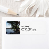 Schilderachtig meer etiket (Insitu)