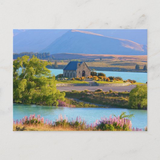 Schilderachtig meer van Tekapo Briefkaart (Voorkant)