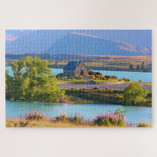 Schilderachtig meer van Tekapo Legpuzzel (Horizontaal)