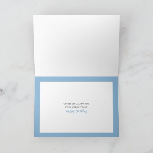 Schilderachtig meerlandschap kaart (Binnen)