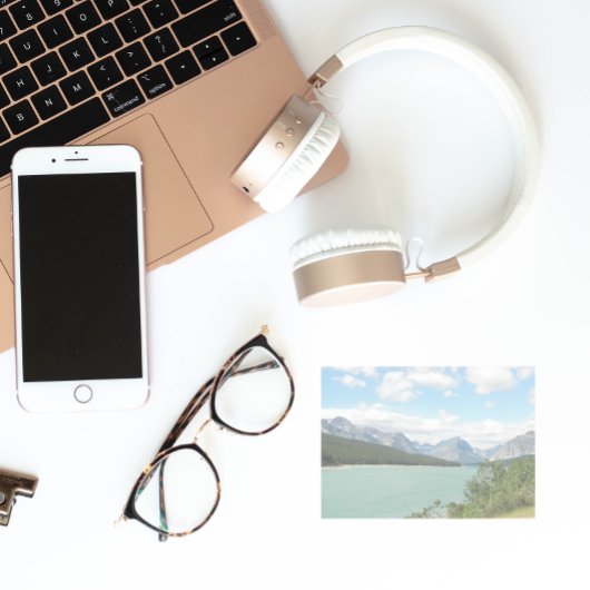 Schilderachtig Montana Bergen en Lake Landscape Post-it® Notes