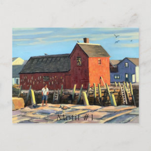 Schilderachtig Motif #1 Rockport Vist Shack Briefkaart