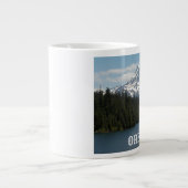 Schilderachtig Mount Hood Oregon Landscape Extra Grote Beker (Voorkant)