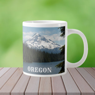 Schilderachtig Mount Hood Oregon Landscape Extra Grote Beker