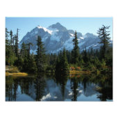 Schilderachtig Mount Shuksan Landschap Foto Afdruk (Voorkant)
