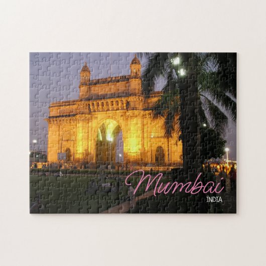 Schilderachtig Mumbai India puzzel (Horizontaal)
