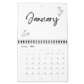 schilderachtig muur 2025 kalender (Jan 2026)