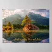 Schilderachtig nationaal park Berchtesgaden Poster (Voorkant)
