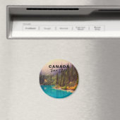 Schilderachtig noordelijk landschap Rustic Canada Magneet (Insitu (Vaatwasser))