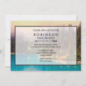 Schilderachtig noordelijk landschap Rustic Reunion Kaart (Voorkant)