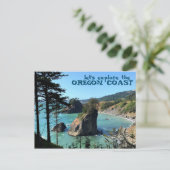 Schilderachtig Oregon Coast Boardman Briefkaart (Staand voorkant)