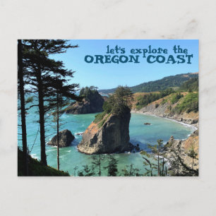 Schilderachtig Oregon Coast Boardman Briefkaart