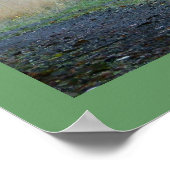 Schilderachtig oregon Forest Trees Country Fotogra Poster (Hoek)